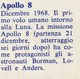 APOLLO 8 - Altri & Non Classificati