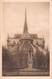 Carte Postale PARIS (75) Cathédrale Notre-Dame 1163-1260 Flèche Tombée 15-04-2019-Religion-Eglise - Eglises