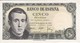 BILLETE DE ESPAÑA DE 5 PTAS DEL 16/08/1951 SERIE U EN CALIDAD EBC  (XF)    (BANKNOTE) - 5 Pesetas