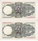 PAREJA CORRELATIVA DE 5 PTAS DEL 16/08/1951 SERIE T (SIN CIRCULAR-UNCIRCULATED)   (BANKNOTE) - 5 Pesetas