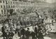 1957 VERY RARE QUEEN ELIZABETH II VISIT - ROSSIO - LISBON - PORTUGAL. ORIGINAL REAL PHOTO - Lieux