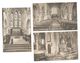Three Hythe Church Interior Postcards Nr Folkstone - Autres & Non Classés