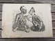 Gravure Le Diable Et Sa Grand Mère Caricature De J. J. Ulrich D'après Paul Usteri ( Satirique Politique ) - Documents Historiques