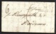 Charente Inferieure-Lettre Avec Marque 16 SAINTES (31*11)-Pour Bordeaux - 1801-1848: Précurseurs XIX