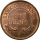 Monnaie, Uganda, 5 Cents, 1966, TB+, Bronze, KM:1 - Ouganda