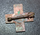 WWI Broche Insigne D'infirmier 14/18 "Croix Rouge Française - Red Cross" Poilu - Tranchées WW1 - 1914-18