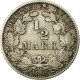 Monnaie, GERMANY - EMPIRE, 1/2 Mark, 1906, Hambourg, TTB, Argent, KM:17 - 1/2 Mark