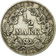 Monnaie, GERMANY - EMPIRE, 1/2 Mark, 1911, Munich, TTB, Argent, KM:17 - 1/2 Mark