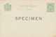 Curacao - 1892 - 2,5 Cent Cijfer, Briefkaart G9 Met SPECIMEN Opdruk - Niederländische Antillen, Curaçao, Aruba