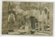 CARTE PHOTO Ouvriers Du Batiments Travaux De Construction Maison " Souvenir De Mon Métier " 1906 écrite Timb   D05 2019 - Autres & Non Classés