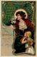 Jugendstil Weihnachten Frau Kind  Prägedruck 1904 I-II Noel Art Nouveau - Other & Unclassified