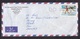 Liberia: Airmail Cover To UK, 1980, 1 Stamp, Winter Olympics, Skiing, Sports, Rare Real Use! (writing At Back) - Liberia