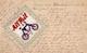 Seide Gewebt Fahrrad  1918 I-II Cycles Soie - Sonstige & Ohne Zuordnung