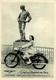 FRANKFURT/Main - INT. FAHRRAD- U. MOTORAD-AUSSTELLUNG 1951 - ADLER-Motorrad I - Publicidad