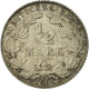 Monnaie, GERMANY - EMPIRE, 1/2 Mark, 1906, TTB, Argent, KM:17 - 1/2 Mark