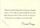 Autogramm Ronald Reagan I-II - Acteurs