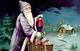 Weihnachtsmann Puppe Spielzeug  Prägedruck 1912 I-II Pere Noel Jouet - Santa Claus