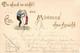 Frosch Personifiziert Lithographie 1898 I-II Grenouille - Altri & Non Classificati