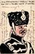 Militär Husar Karikatur Künstlerkarte 1907 I-II - Uniforms