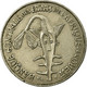 Monnaie, West African States, 50 Francs, 2000, Paris, TTB, Copper-nickel, KM:6 - Elfenbeinküste