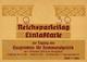 Reichsparteitag WK II 1939 Einlasskarte KEINE AK I-II - Weltkrieg 1939-45