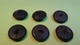 Lot De 6 BOUTONS Anciens - Diamètre Environ 24 Mm - Vêtement Armée Militaire Guerre Soldat /2 - Bottoni