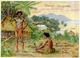 Kolonien Deutsch Neuguinea Gazelle Halbinsel Sign. Trache, R.  Künstlerkarte I-II Colonies - Asien