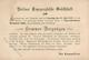 Vorläufer 1887 Berlin (1000) Typographische Gesellschaft Sommer Vergnügen II (fleckig, Postboten-Falz) - Sonstige & Ohne Zuordnung