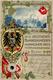 Schützenfest Hannover (3000) 14. Deutsches Bundesschießen 1903 Präge-Karte I-II - Waffenschiessen