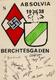 Studentika Berchtesgaden (8240) Absolvia Eule WK II I-II - Sonstige & Ohne Zuordnung