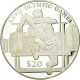 Monnaie, Liberia, 20 Dollars, 2000, FDC, Argent, KM:486 - Liberia