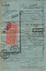 1952- Formulaire N°13 P De La Caisse D'épargne ( Remboursement. Partiel ) Affr. 15 F Gandon + 6 + étiquette N°28 - 1921-1960: Période Moderne