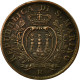 Monnaie, San Marino, 5 Centesimi, 1935, Rome, SUP, Bronze, KM:12 - San Marino