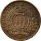 Monnaie, San Marino, 10 Centesimi, 1935, Rome, SUP+, Bronze, KM:13 - Saint-Marin