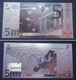 Delcampe - Set Complet De 7 Billets Plaqués ARGENT ( SILVER Plated Banknotes ) - Euros - Private Proofs / Unofficial