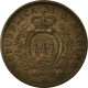Monnaie, San Marino, 10 Centesimi, 1935, Rome, SUP, Bronze, KM:13 - San Marino