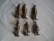 6 Figurines Mokarex Cantinière, Grenadier, Officier Grenadier - Militaires