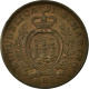 Monnaie, San Marino, 10 Centesimi, 1935, Rome, SUP+, Bronze, KM:13 - Saint-Marin