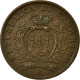 Monnaie, San Marino, 10 Centesimi, 1936, Rome, SUP, Bronze, KM:13 - Saint-Marin