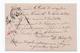 1875 - CARTE PRECURSEUR Avec RARE CONVOYEUR LIGNE "VENCE CAGNES" & GC 2240 De MARSEILLE - 1849-1876: Classic Period