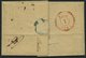 HAMBURG VORPHILA 1812, PRUSSE P. HAMBOURG, L2 Auf Brief Von Berlin Nach Paris, Rückseitig Großer Roter Datumsstempel, Pr - Préphilatélie