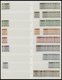 WÜRTTEMBERG 44-281 *,** , 1875-1923, Gut Sortierte Reichhaltige Dublettenpartie Neue Währung Und Dienstmarken I Und II V - Sonstige & Ohne Zuordnung