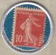 Timbre Monnaie Crédit Lyonnais 1920. 10 Centimes Semeuse. - Autres & Non Classés