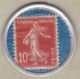 Timbre Monnaie Crédit Lyonnais 1920. 10 Centimes Semeuse. - Monétaires / De Nécessité