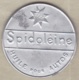 Timbre Monnaie " SPIDOLEINE " Huile Pour Autos. 10 Centimes Semeuse - Monétaires / De Nécessité