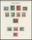 SAMMLUNGEN **, 1933-45, Bis Auf Mi.Nr. 491,496-507 Und Block 2 Und 3 Komplette Postfrische Sammlung Im Borek Album, Fast - Gebruikt