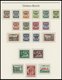 Delcampe - SAMMLUNGEN **, 1933-45, Bis Auf Mi.Nr. 491,496-507 Und Block 2 Und 3 Komplette Postfrische Sammlung Im Borek Album, Fast - Used Stamps