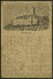 GANZSACHEN PP 6F 107 BRIEF, Privatpost: 1883, 5 Pf. Lila Wartburg, Stempel WARTBURG, Fleckig, Feinst - Other & Unclassified