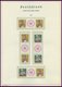ZUSAMMENDRUCKE **, 1971-82, Sammlung Verschiedener Postfrischer Zusammendrucke Auf Leuchtturm-Falzlosseiten, Mi. 290.- - Zusammendrucke