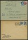 LOTS 1948/9, 8 Verschiedene Luftpostbelege Von Und Nach Westberlin, Meist Pracht - Used Stamps